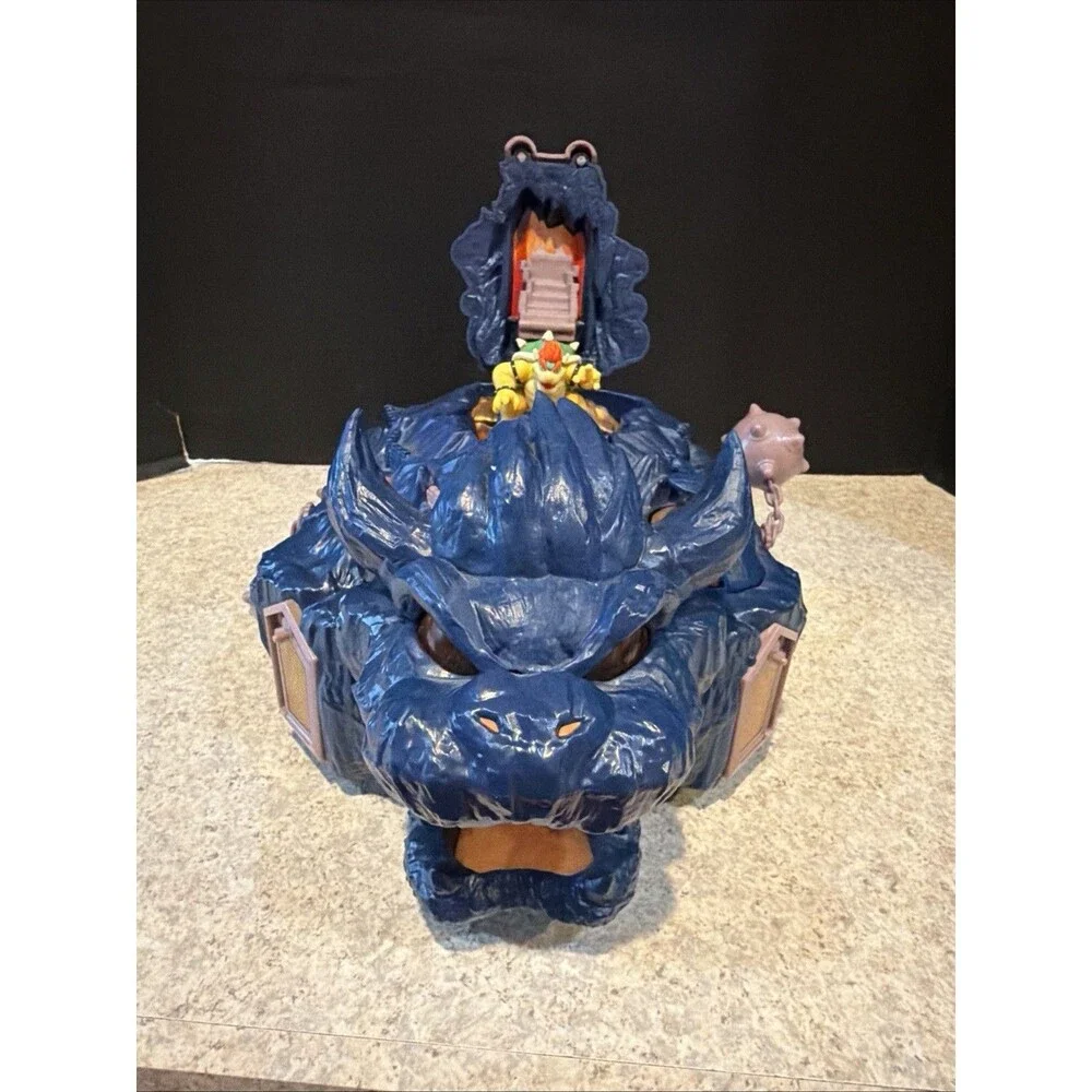 Nintendo Super Mario Bros Movie Bowser's Castle Island Playset Jakks Pacific